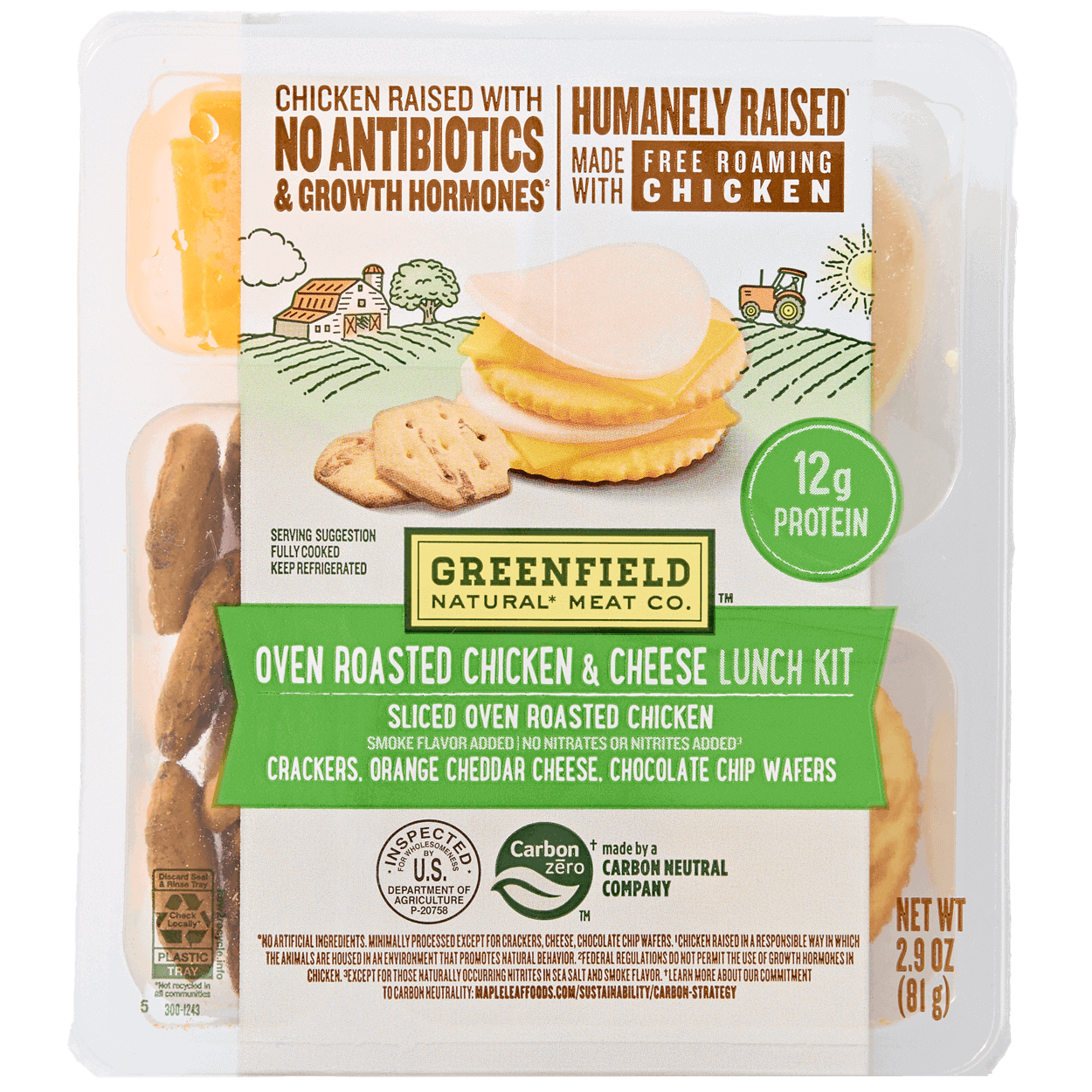 Oven Roasted Chicken and Cheese Lunch Kit 2 of 2