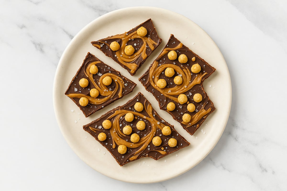 Chocolate Peanut Butter Bark