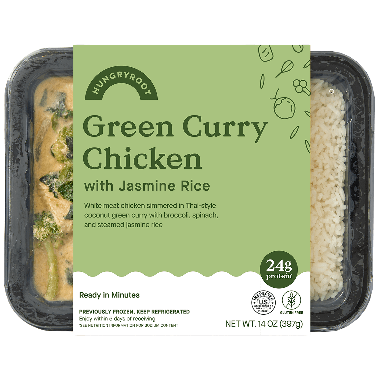 Green Curry Chicken With Jasmine Rice 2 of 2