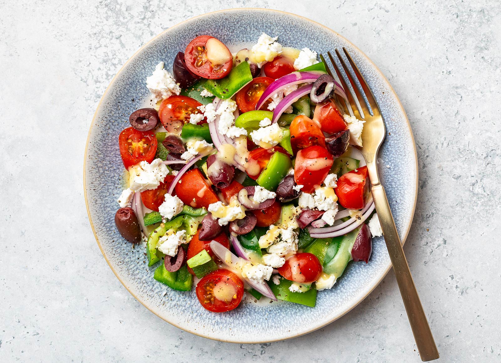Simplest Greek Village Salad