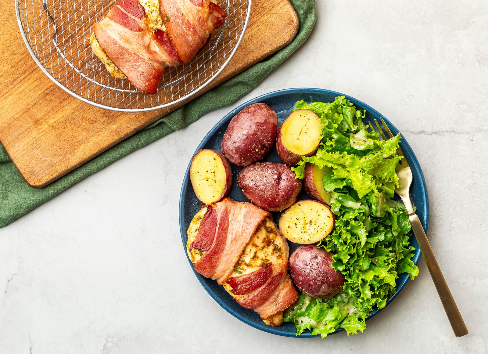 The featured recipe from the High-Protein Fitness Recipes & More