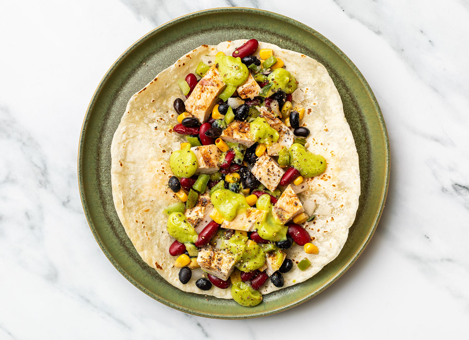 XL Dressed Up Chicken Tacos
