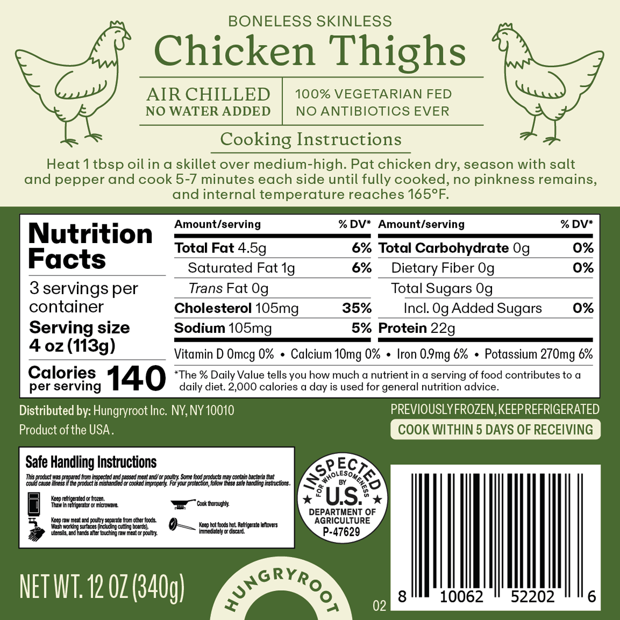 Boneless Skinless Chicken Thighs 2 of 2