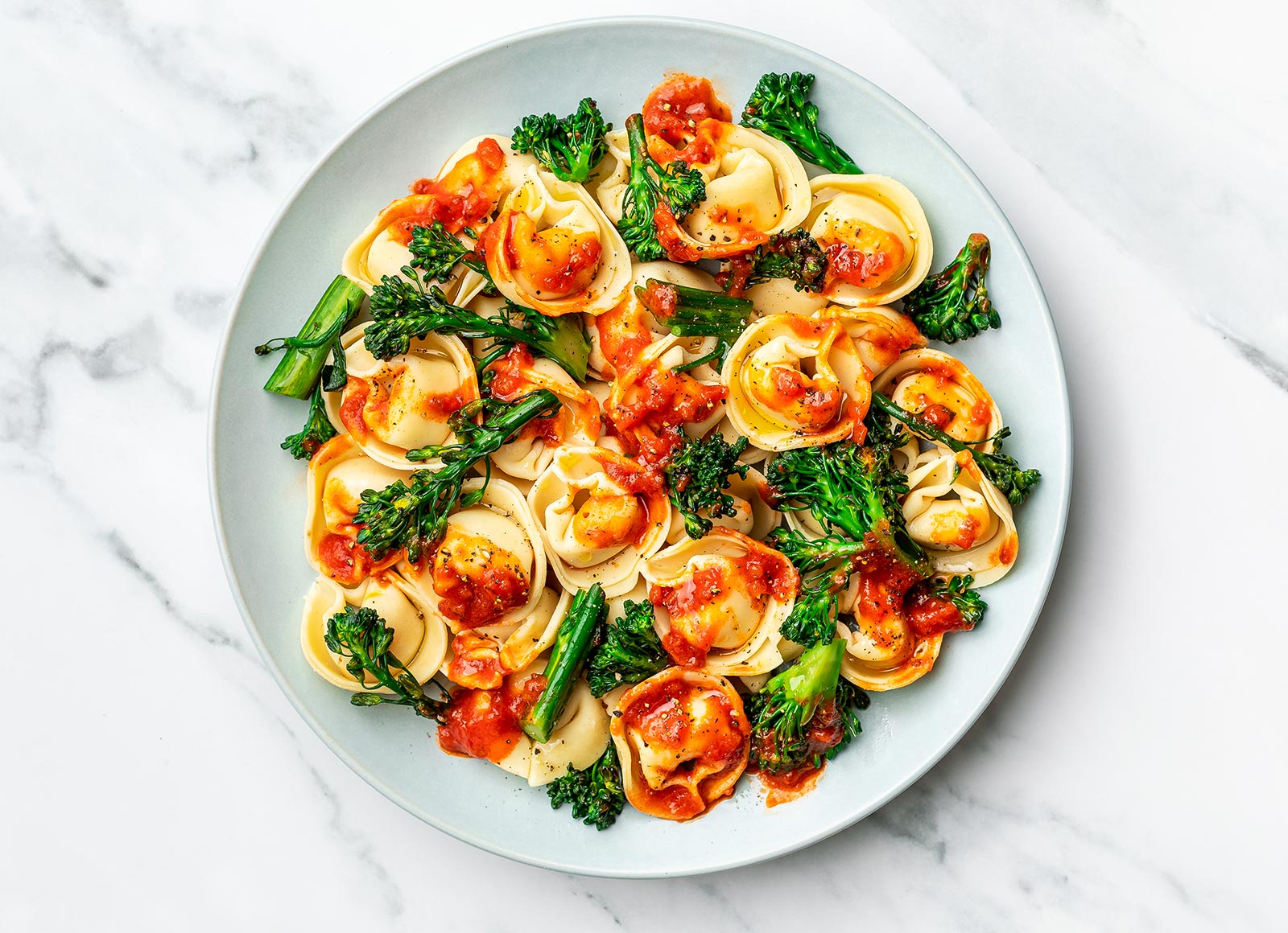 Marinara + Broccoli Tortelloni