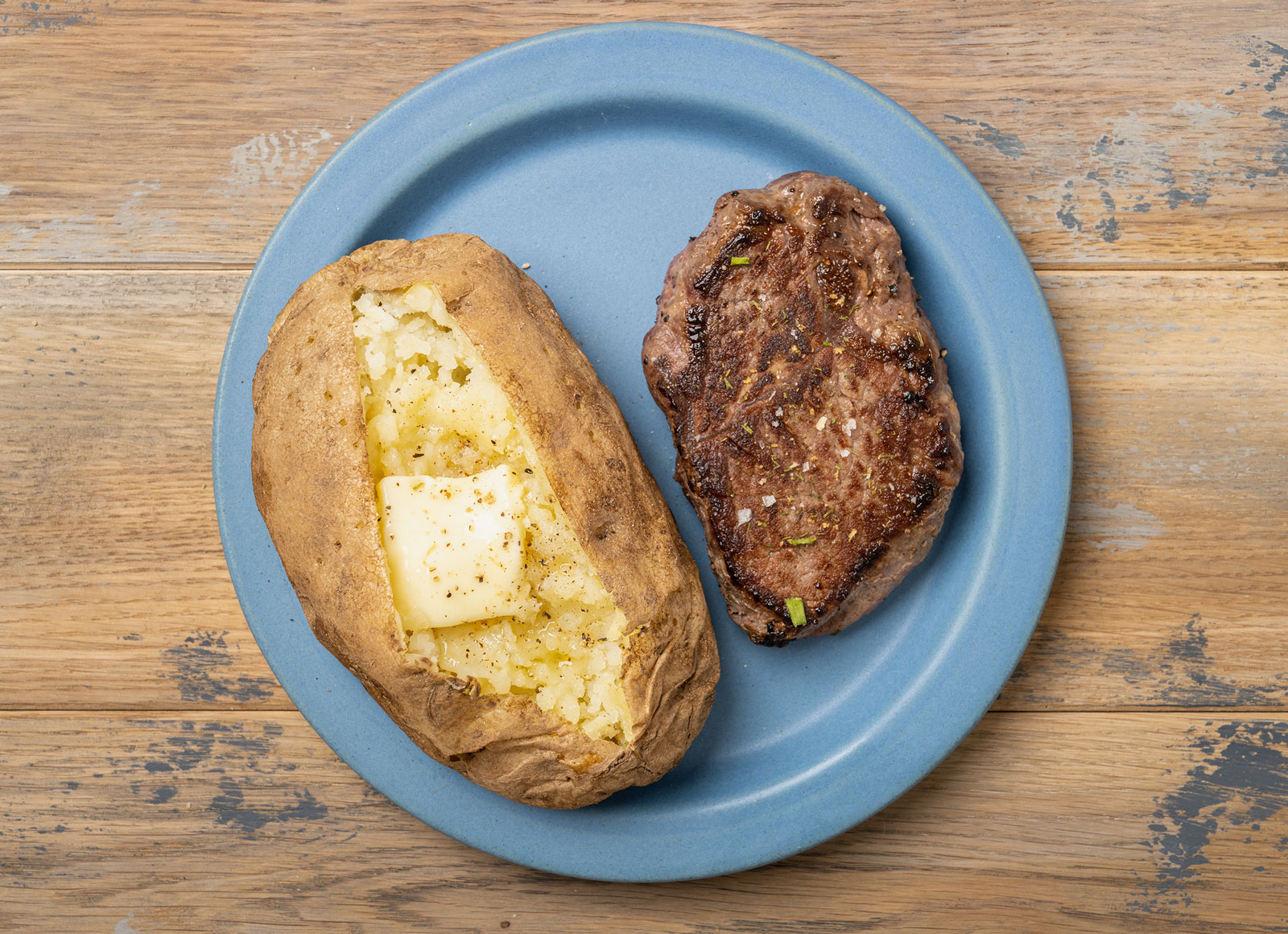 Ranch Seared Beef Sirloin Steak + Potato