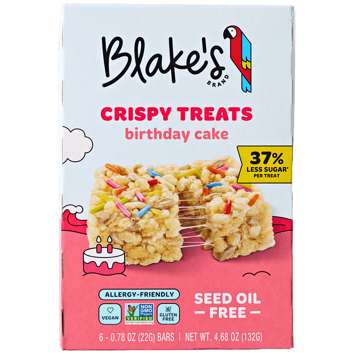 Birthday Cake Crispy Treats - 6 Pack 2 of 2