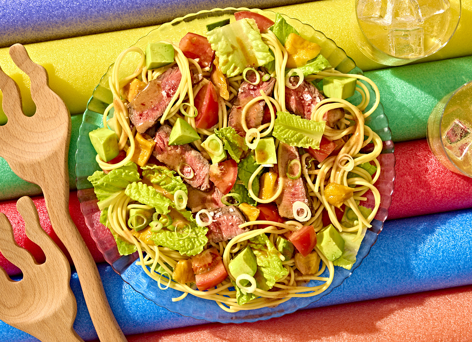 Evil Grilled Beef Noodle Salad