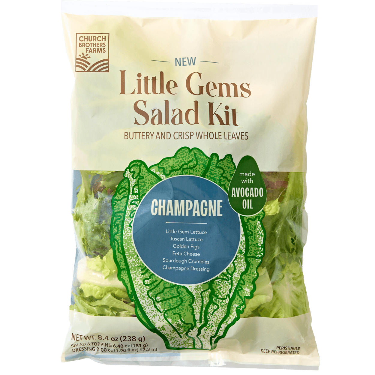 Little Gem Champagne Salad Kit 2 of 2