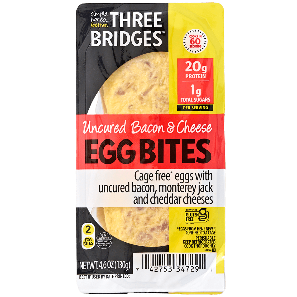 Uncured Cheese & Bacon Egg Bite 2 of 2