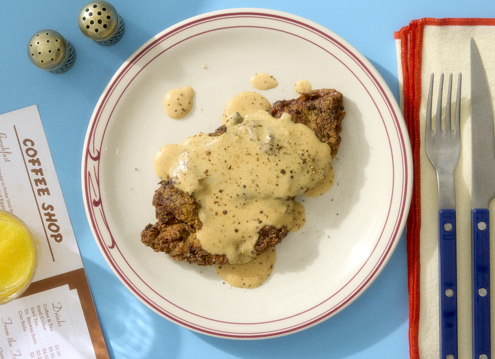 Chicken Fried Steak + Southern Gravy