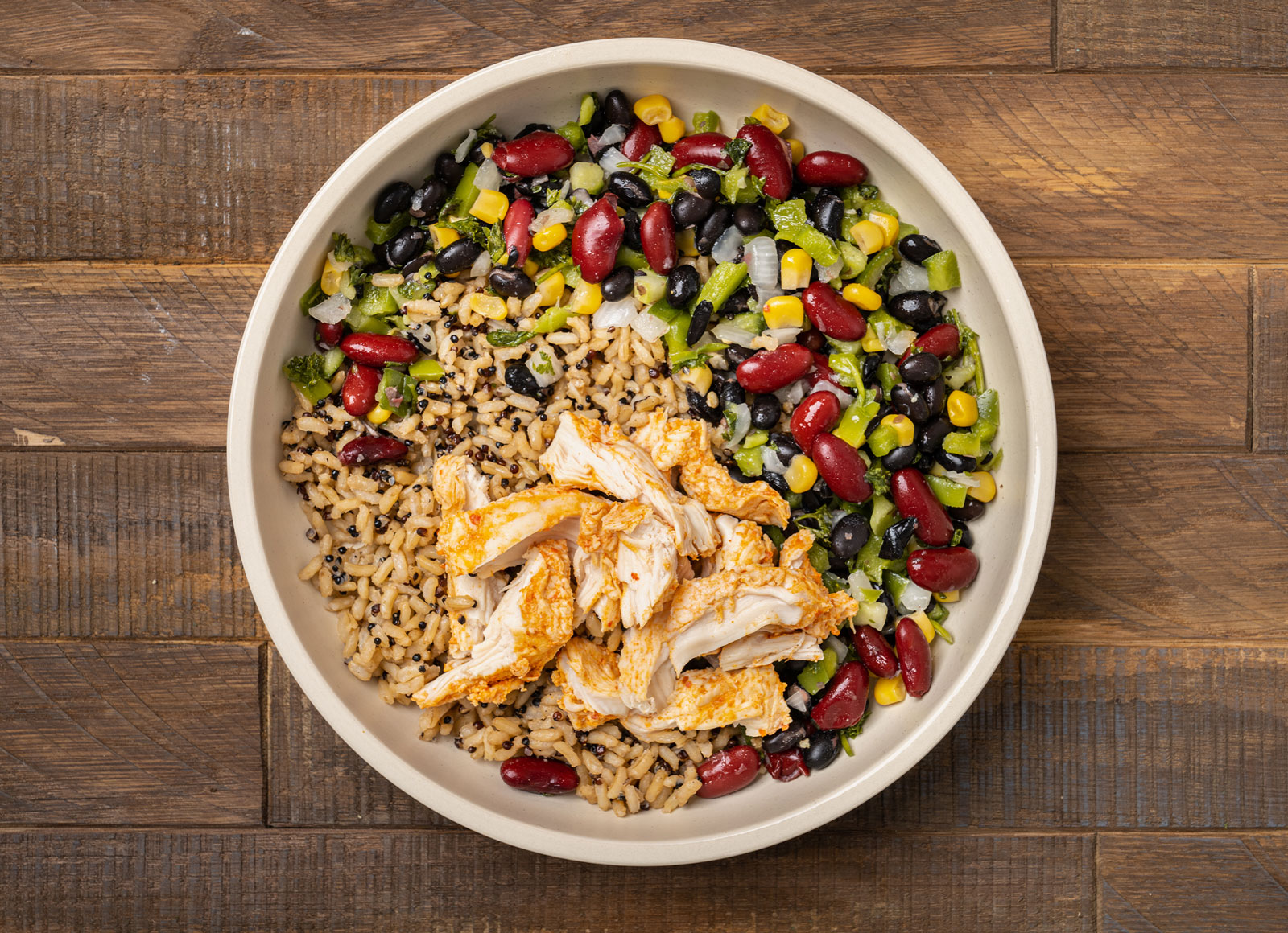Chicken + Black Bean Brown Rice Bowl Hungryroot