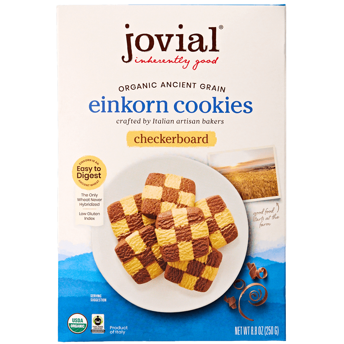 Organic Einkorn Checkerboard Cookies 2 of 2