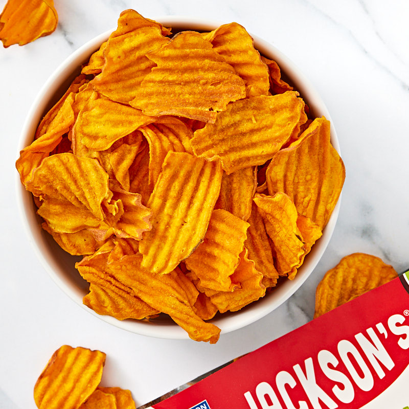 Wavy Sea Salt Sweet Potato Chips 1 of 2