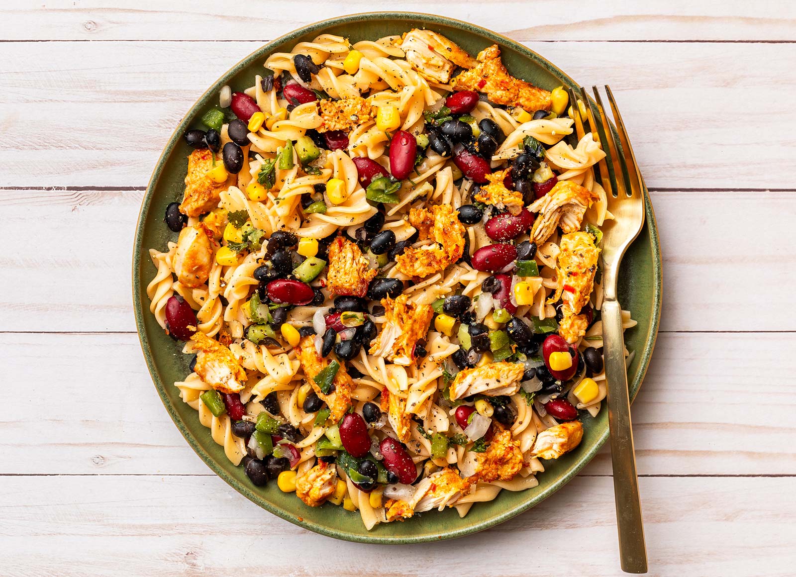 Chile Limon Chicken Protein Pasta Salad