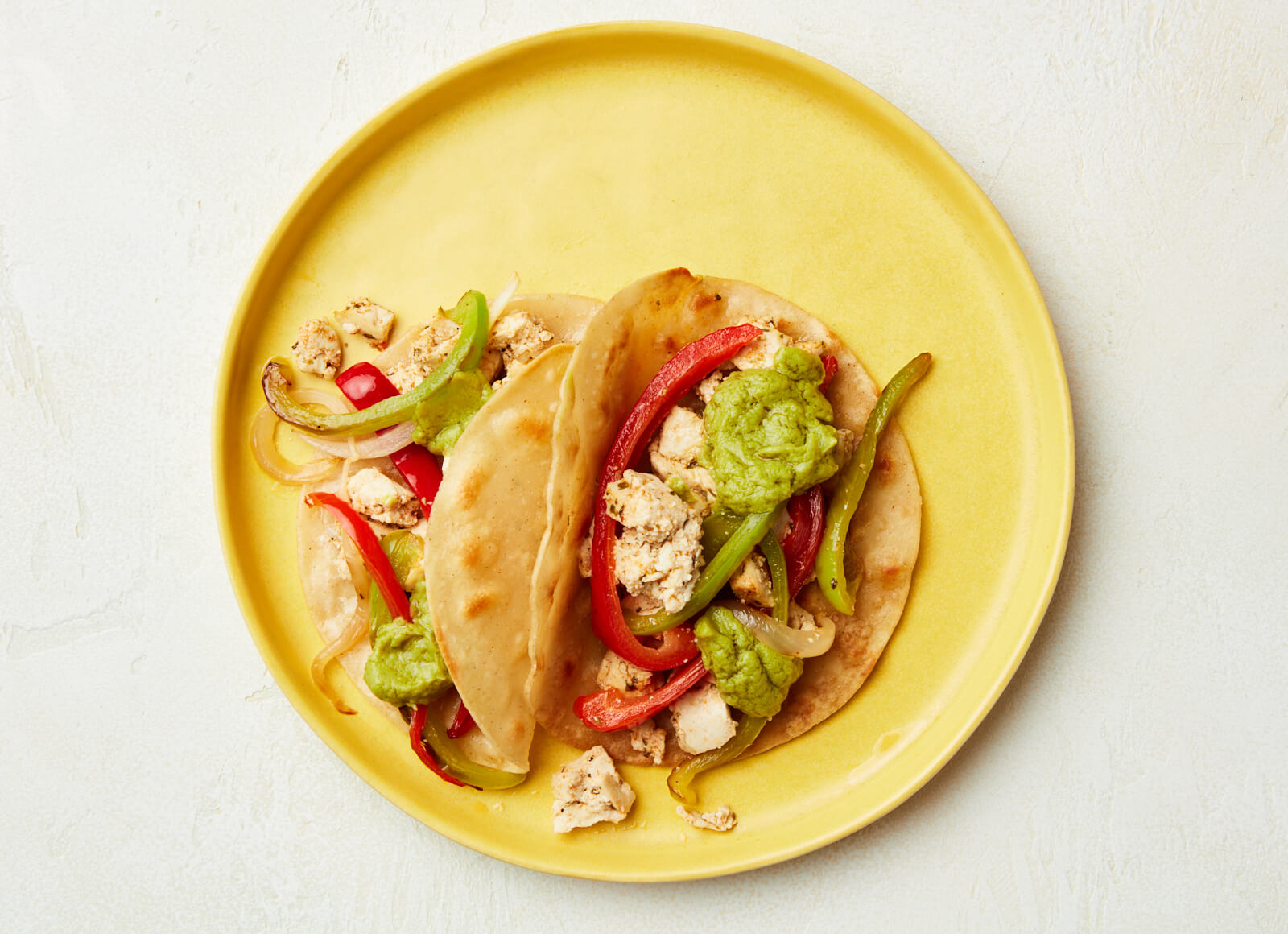 Dressed Up Savory Spiced Tofu Bites Tacos