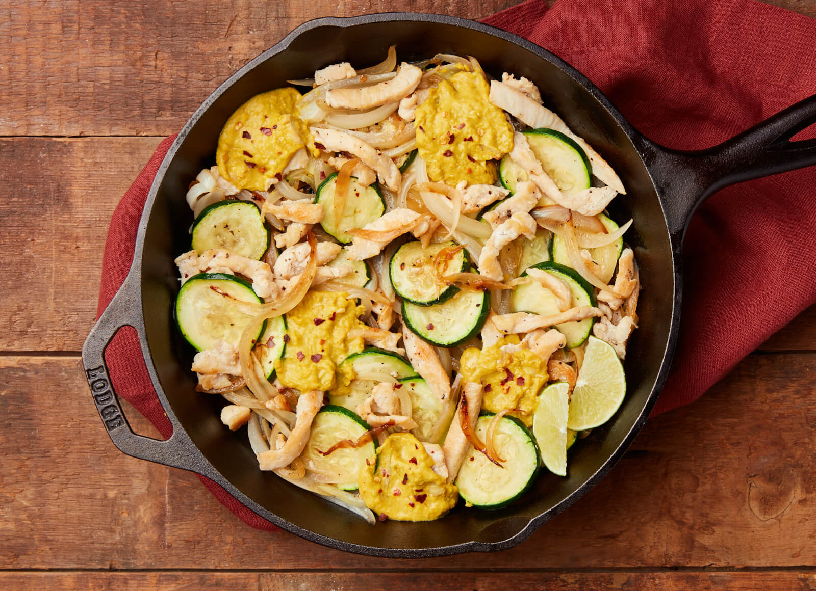 Island-Style Coconut Curry Chicken with Zucchini
