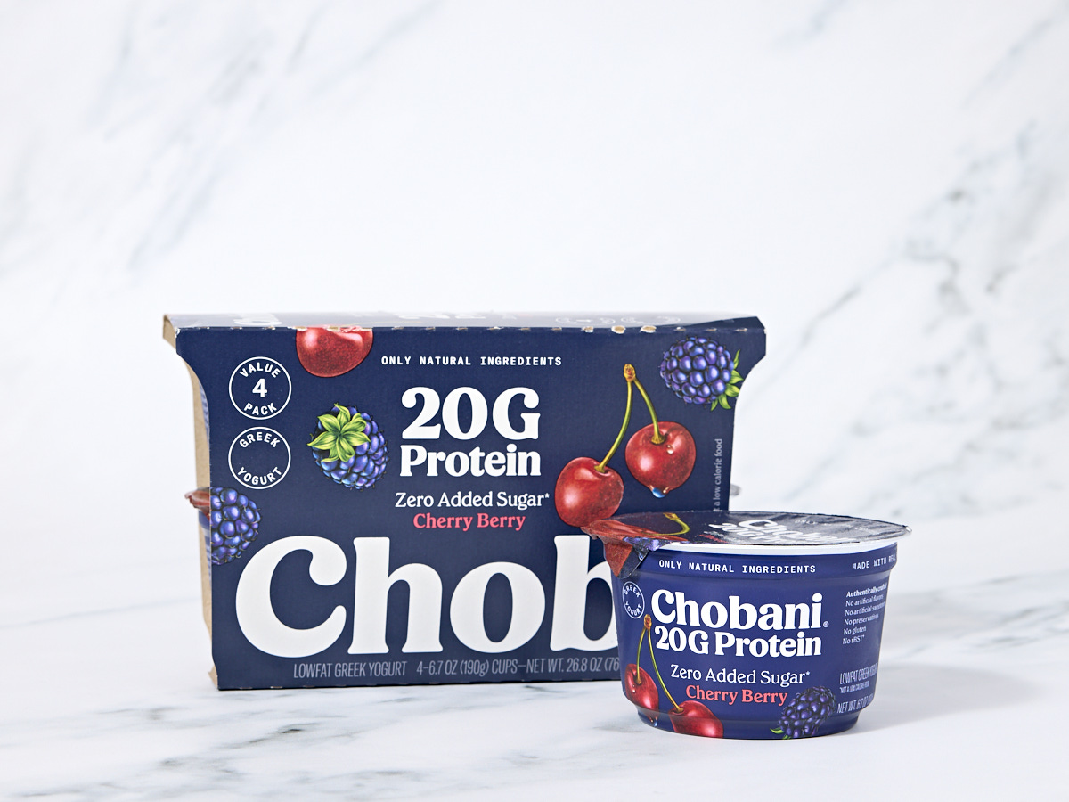 High Protein Greek Yogurt Cherry Berry 4 Pack 1 of 2