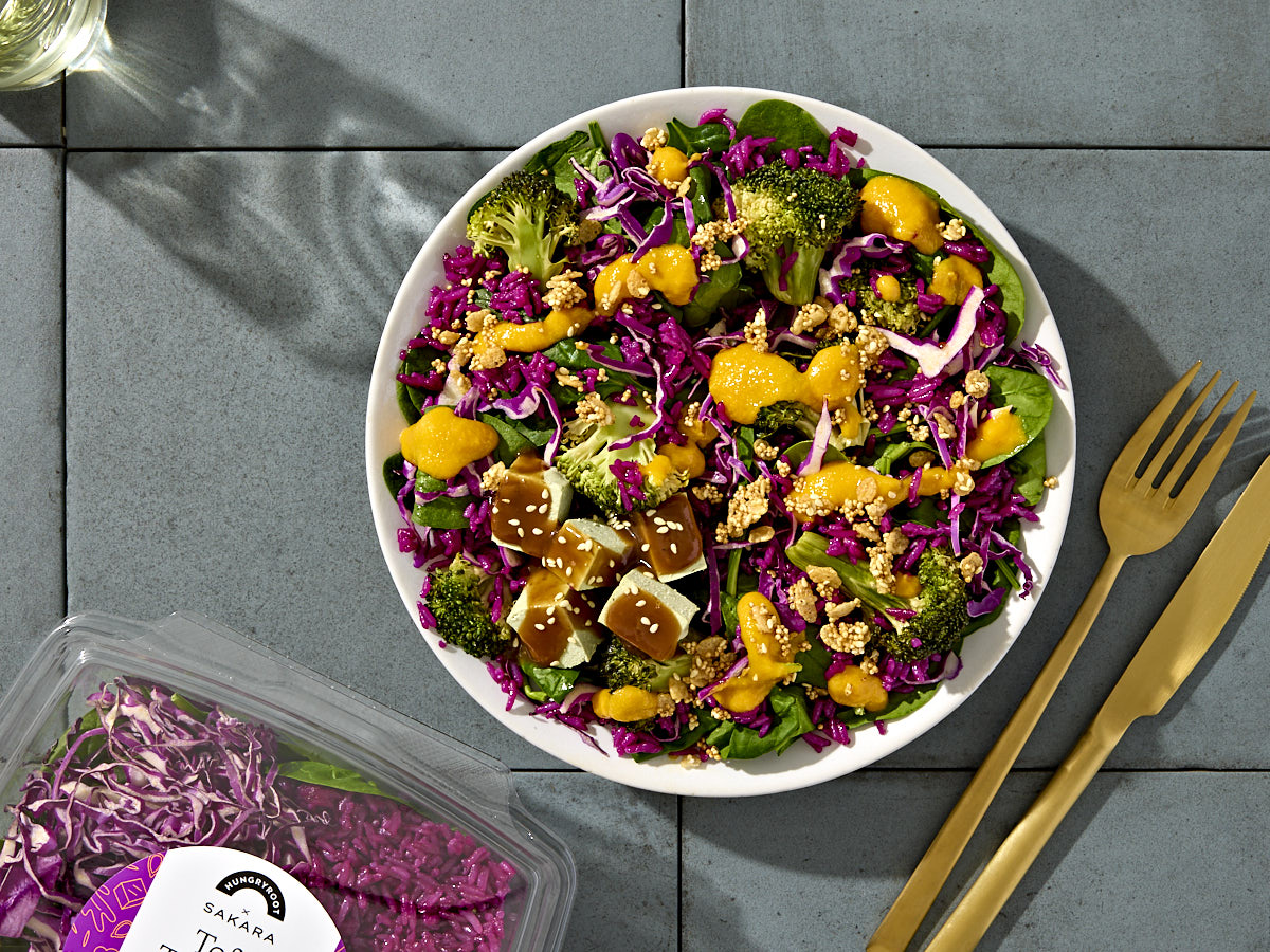Tofu Teriyaki Salad 1 of 2