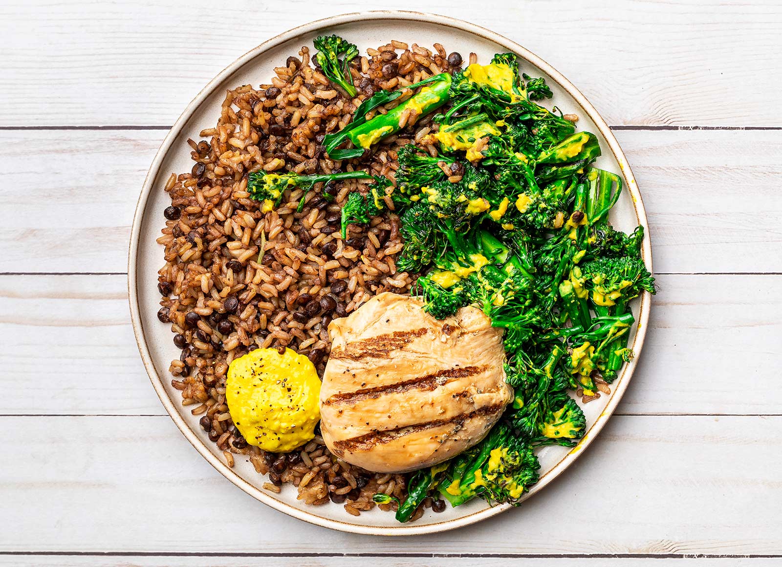 Curry Seasoned Grilled Chicken Breast One-Pan Wonder