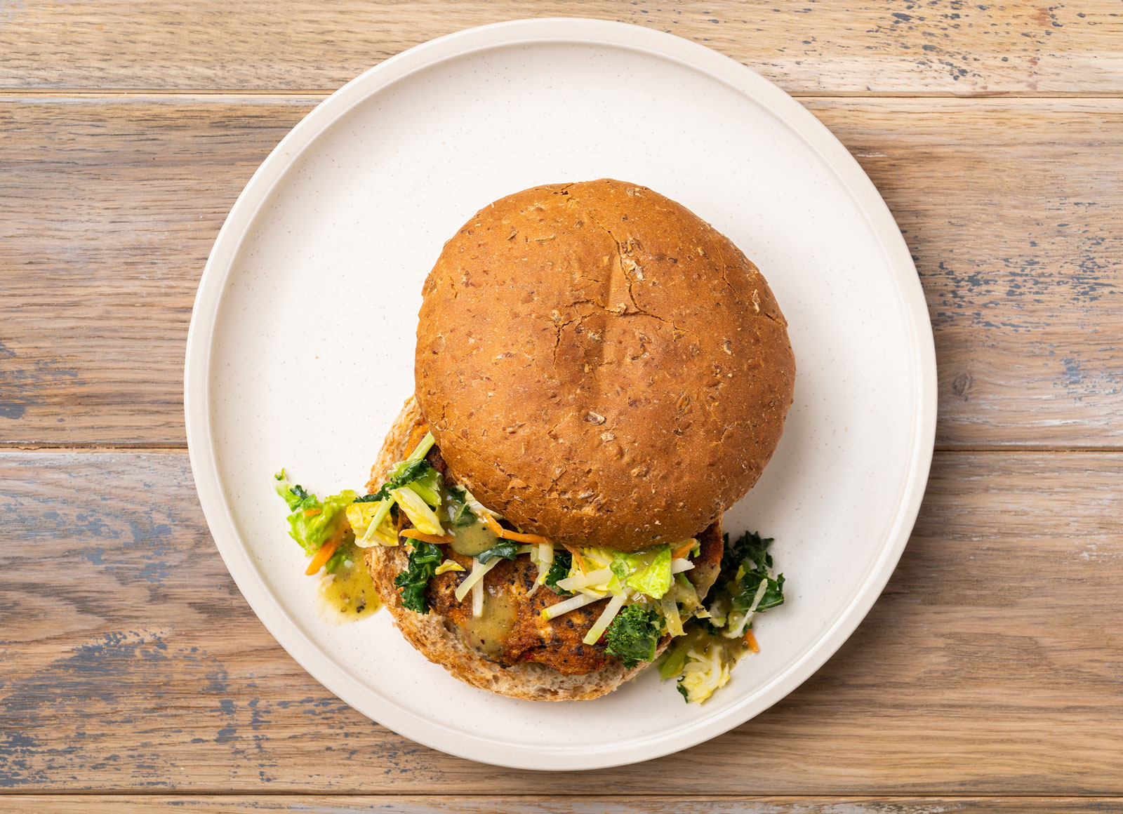 Green Chile Black Bean Burger