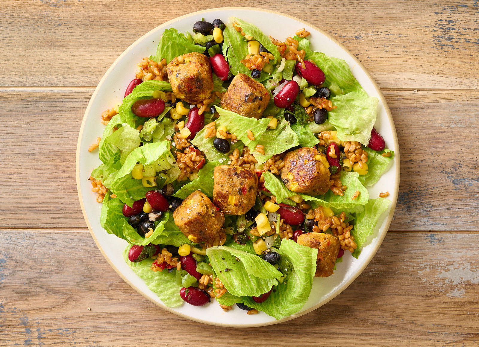 Hearty Black Bean Veggie Salad