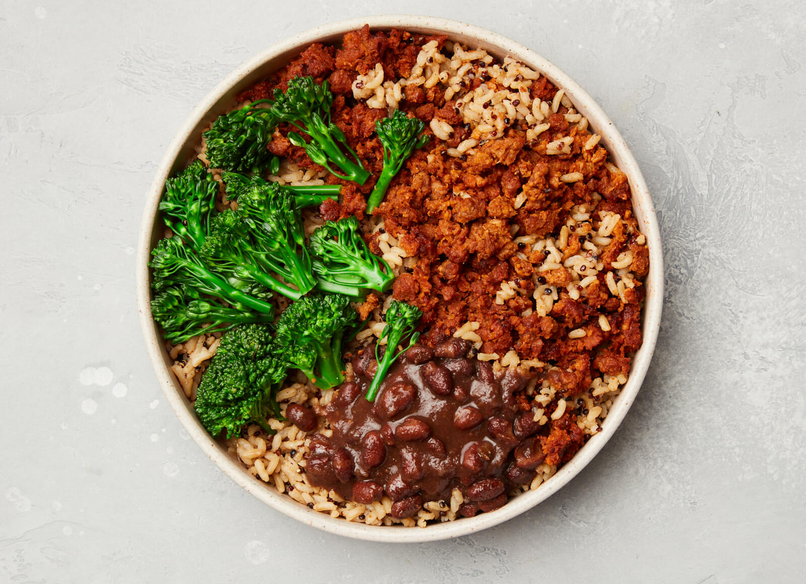 Plant-Based Chorizo Burrito Bowl