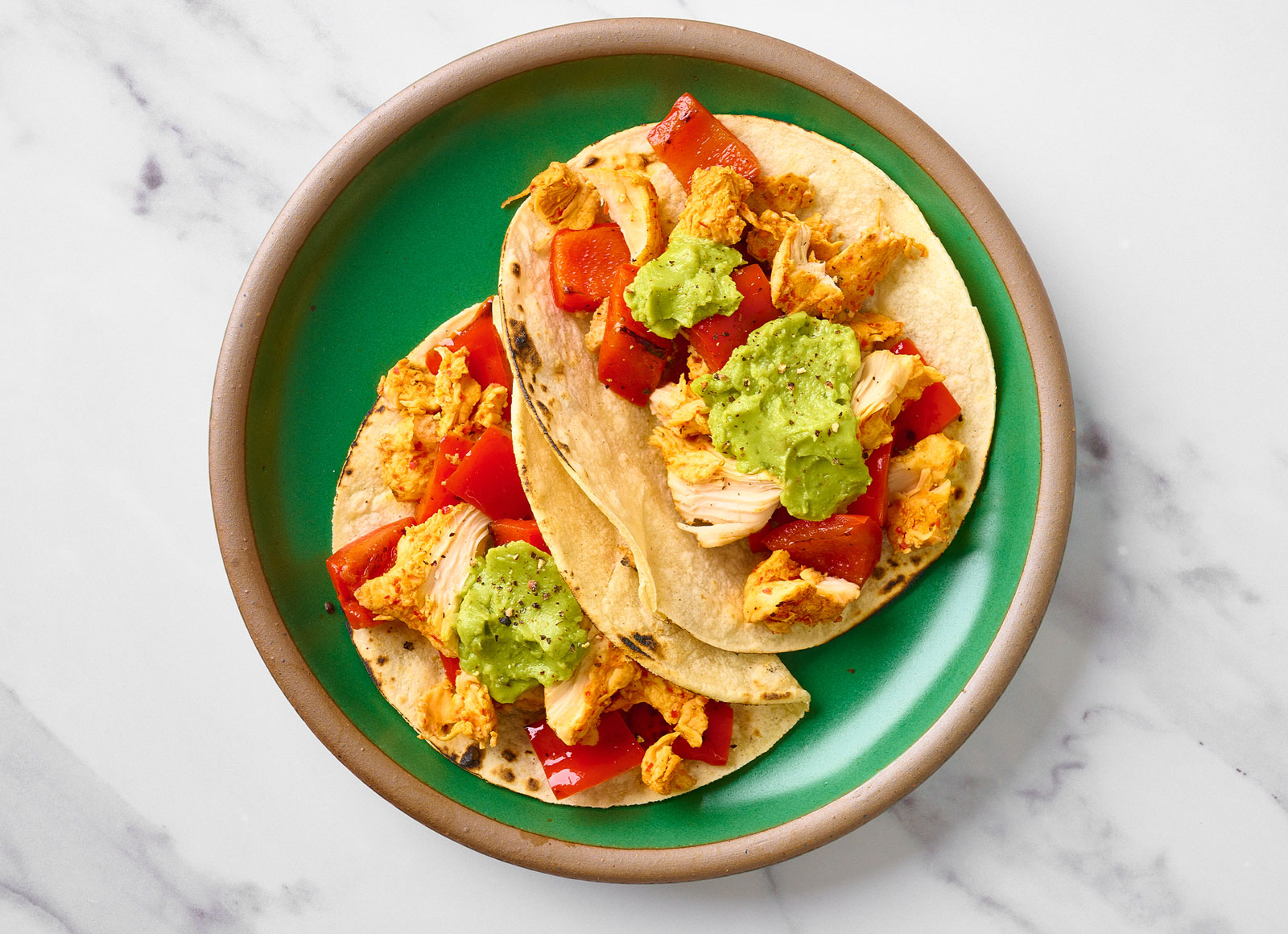  Classic Chile Limon Chicken Tacos with Red Bell Pepper