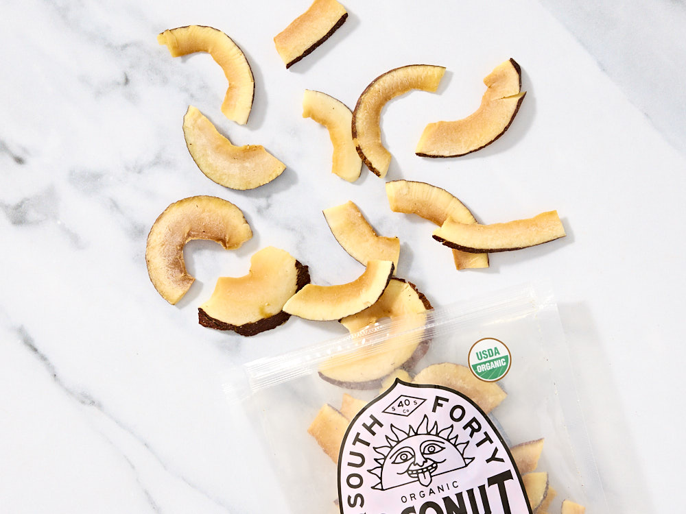 Organic Dried Coconut Chips with Nectar 1 of 2