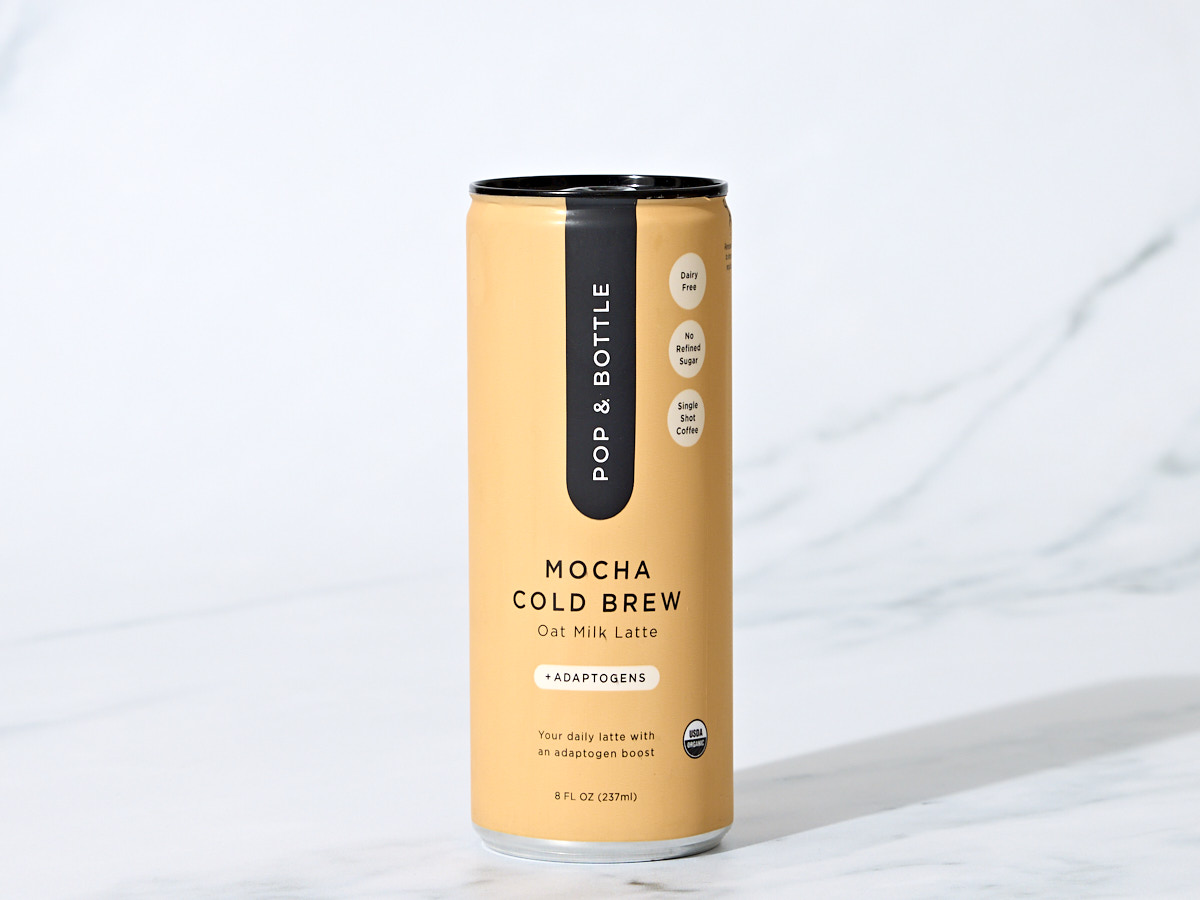 Mocha Cold Brew Oat Milk Latte + Adaptogens 1 of 2