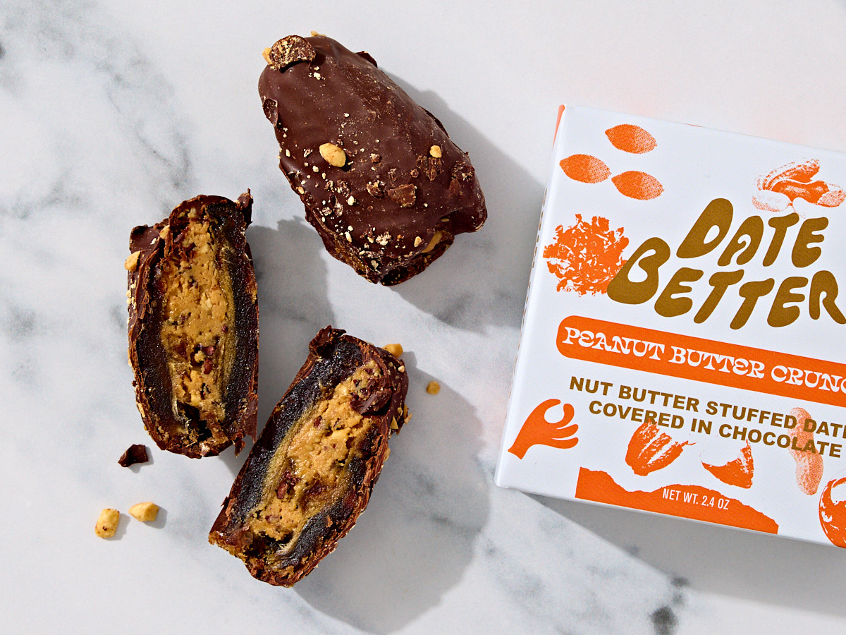 Peanut Butter Crunch Chocolate Covered Dates 1 of 2