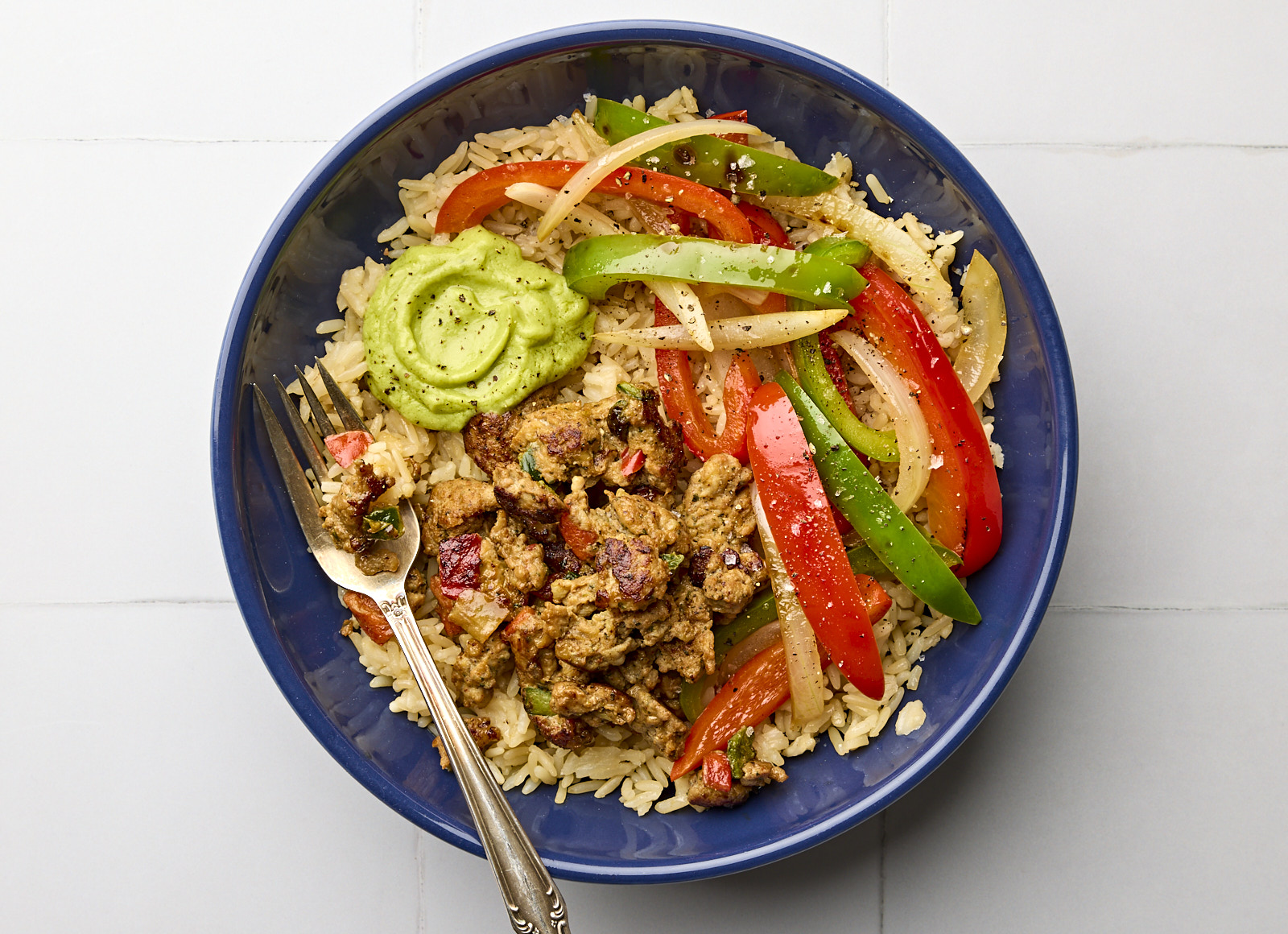 Elevated Chicken Fajita Grain Bowl