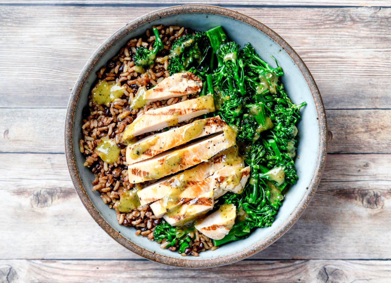 Spicy Chicken 'n Broccoli Bowl