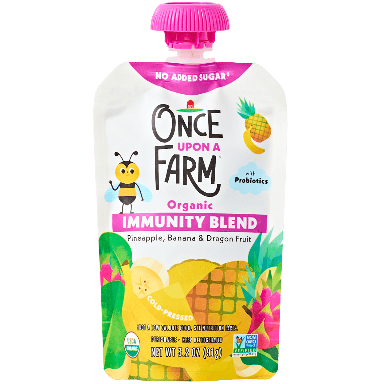 Pineapple Dragon Fruit Immunity Pouch 2 of 2