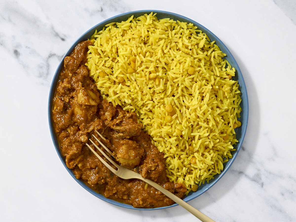 Chicken Curry with Lemon Rice 1 of 2