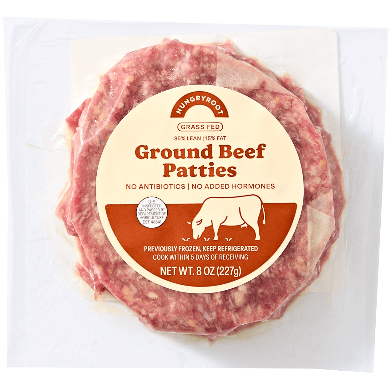 Grass-Fed Ground Beef Patties (85/15) 2 of 2