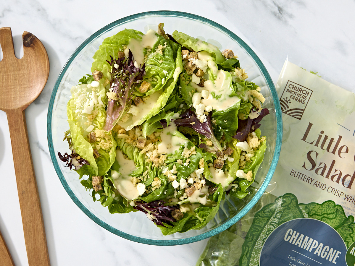 Little Gem Champagne Salad Kit 1 of 2