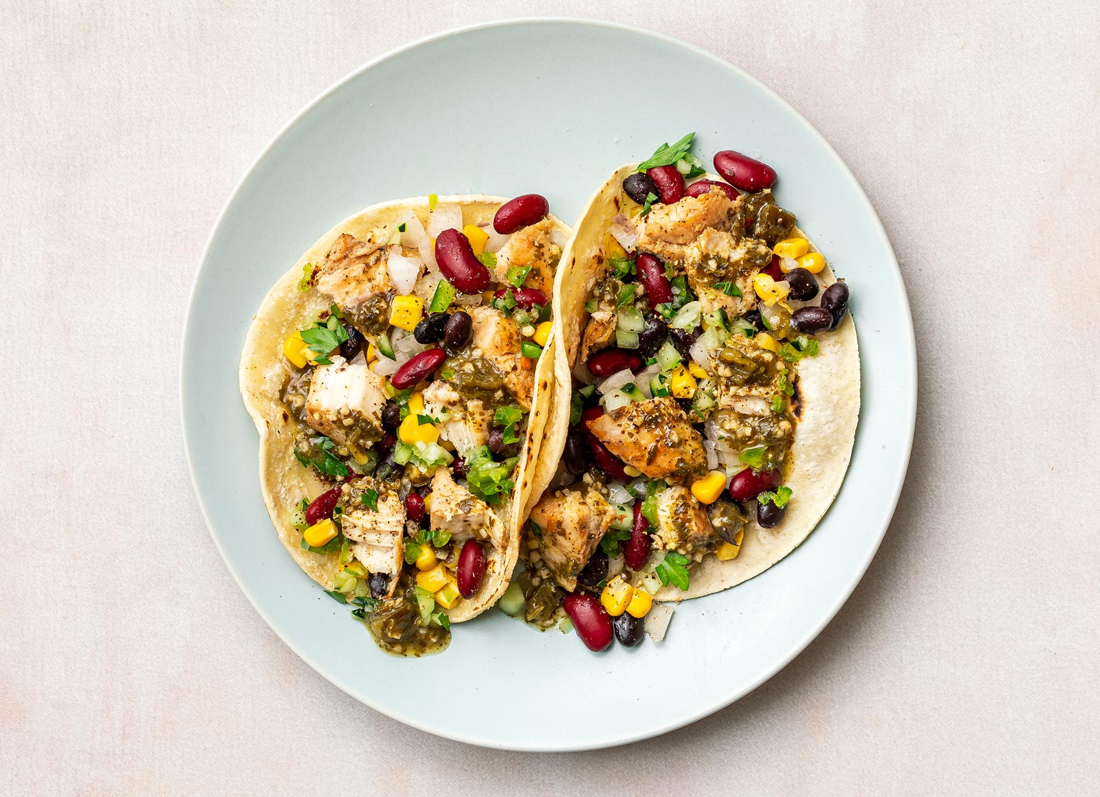 Cilantro Lime Chicken Tacos