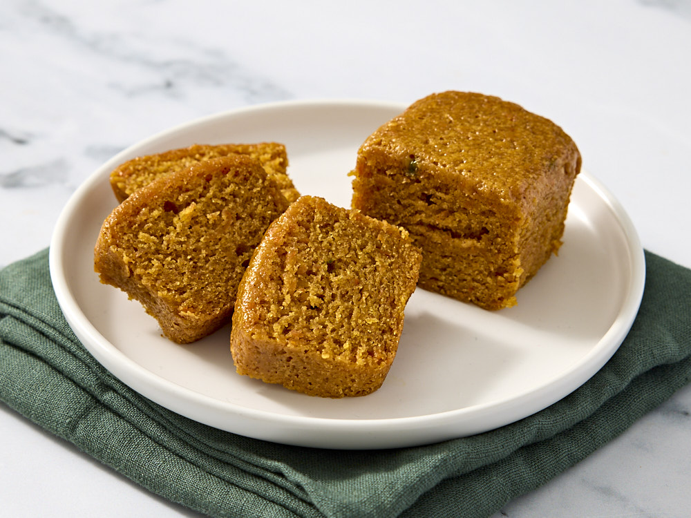 Carrot Mini Pound Cake 1 of 2