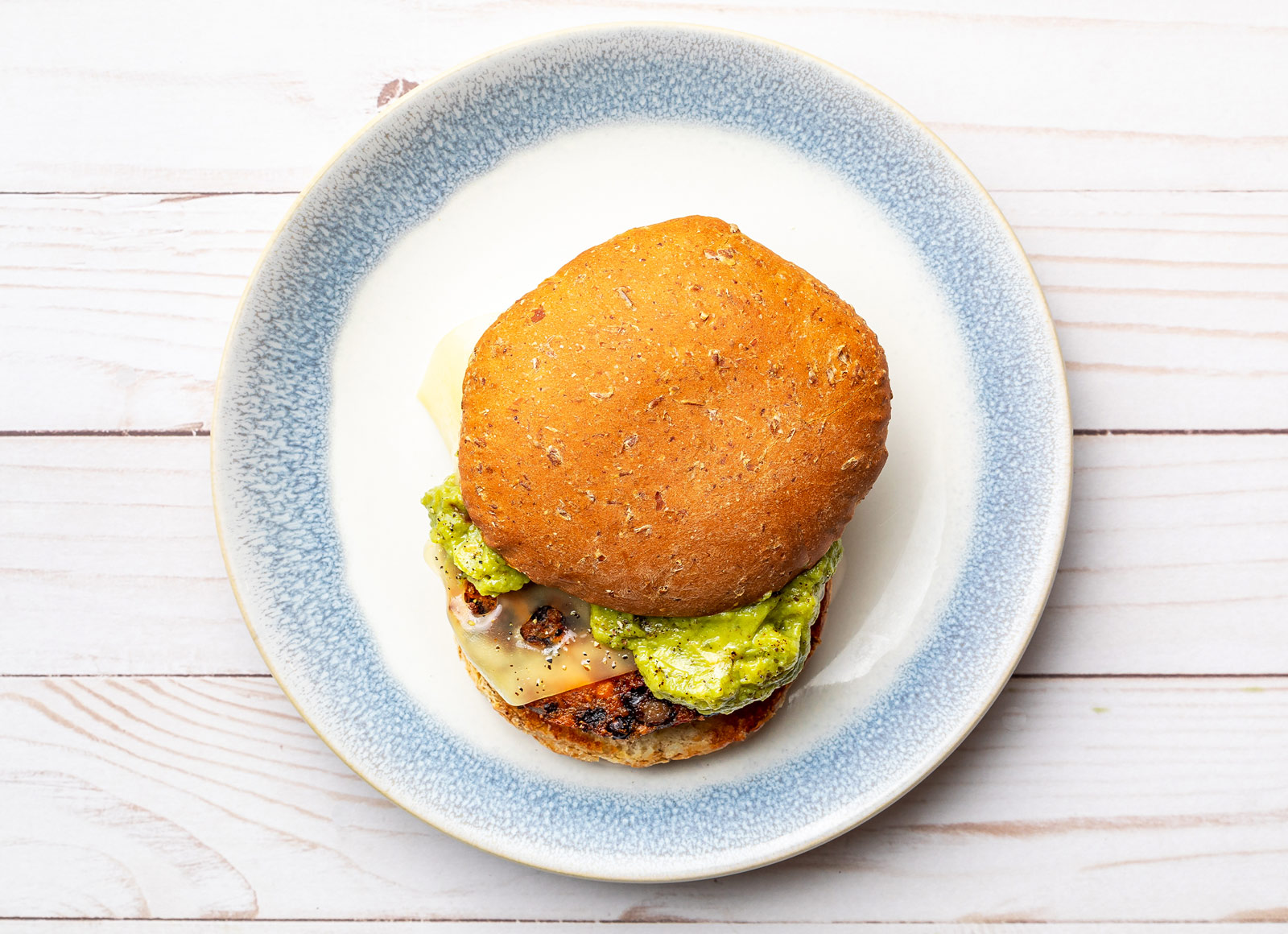 Black Bean Swiss Cheeseburger | Hungryroot