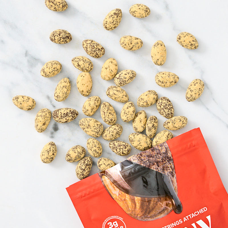 Dark Chocolate Peanut Butter Almonds 1 of 2