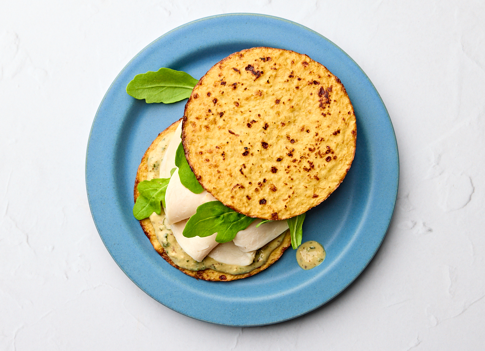 Whole Grain Spinach Artichoke Oven Roasted Turkey Breast Sandwich