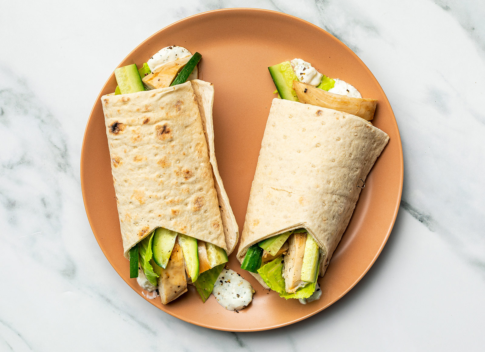 Tzatziki Chicken Breast on Lavash
