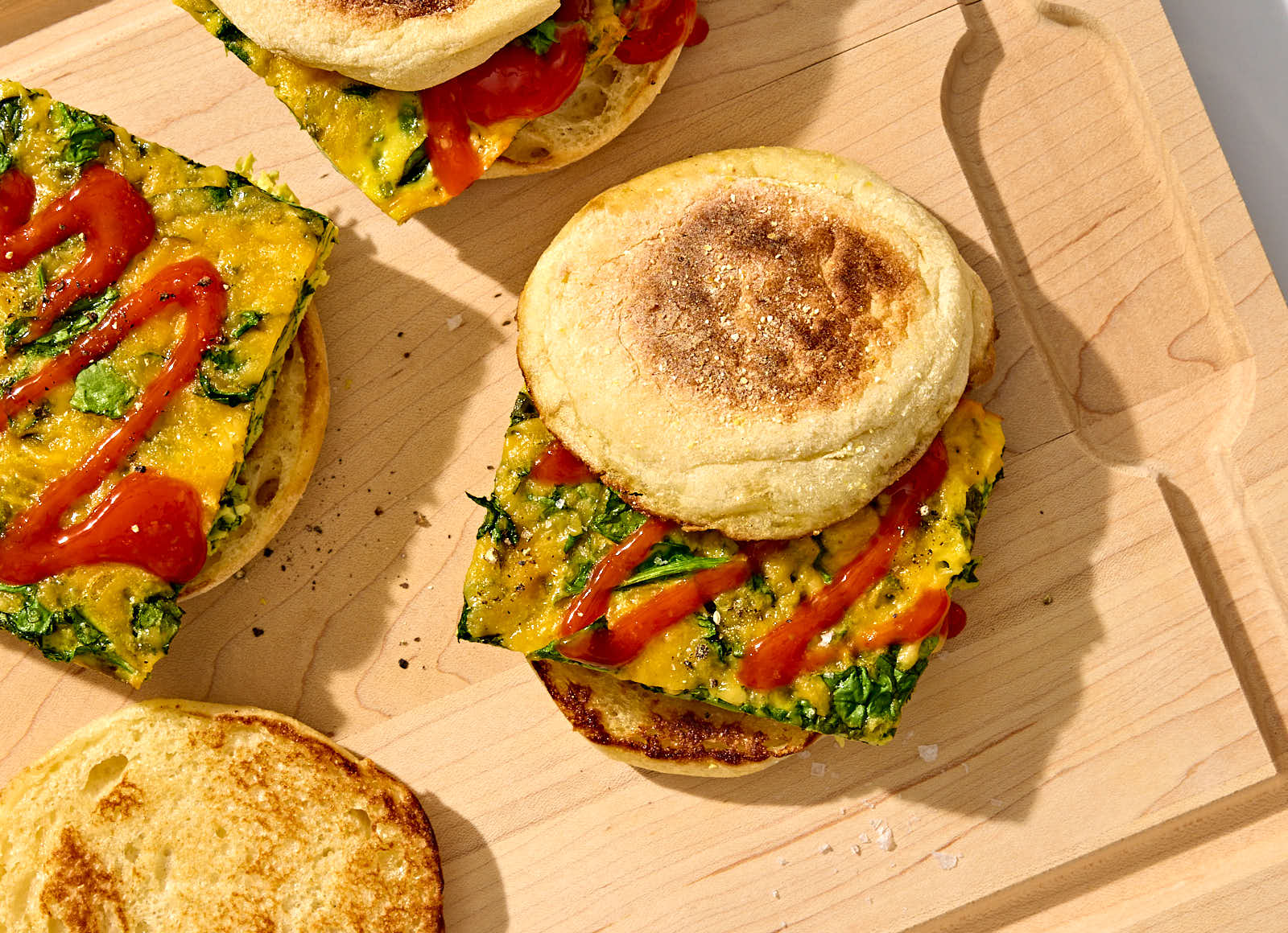 Meal Prep Breakfast Sandwiches