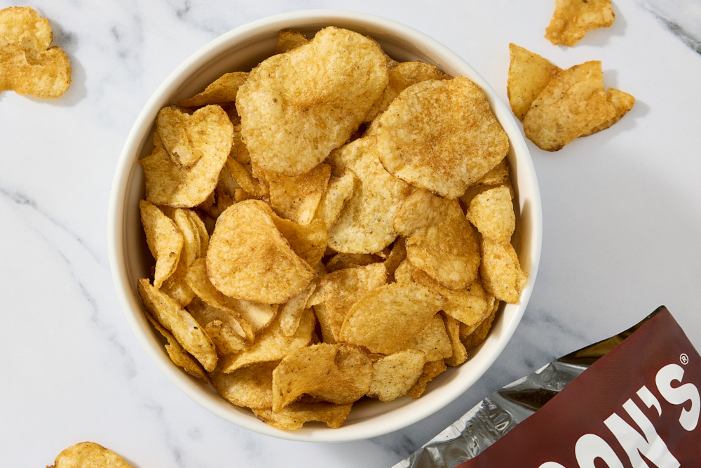 Kettle Cooked Barbeque Potato Chips 1 of 2