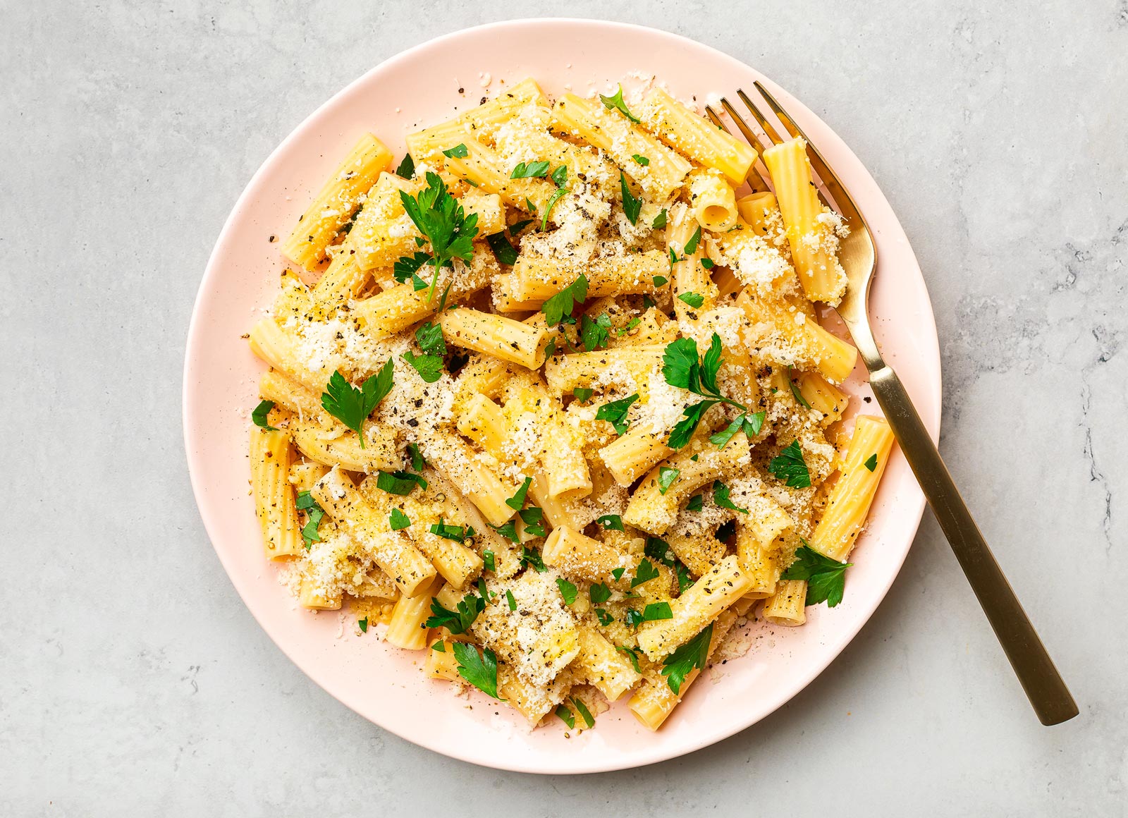 Rigatoni Cacio e Pepe
