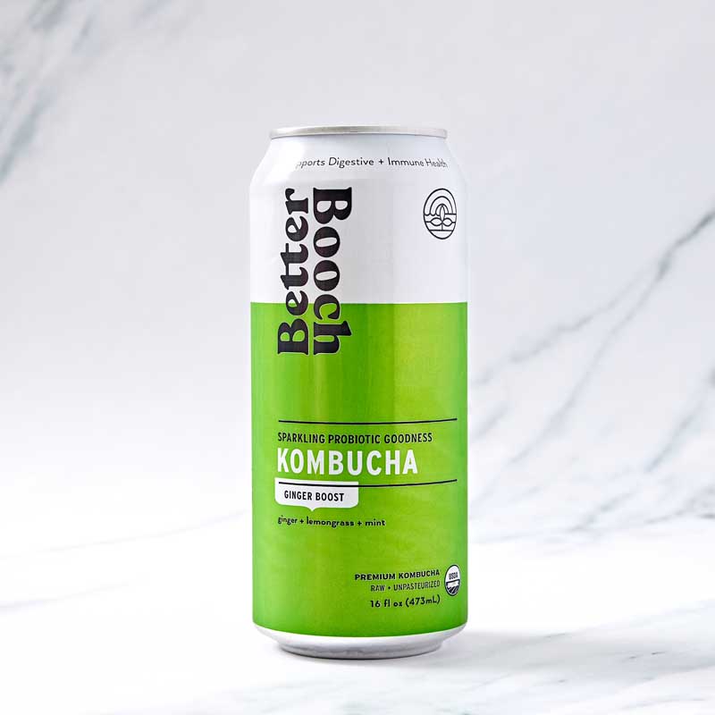 Organic Ginger Boost Kombucha Hungryroot