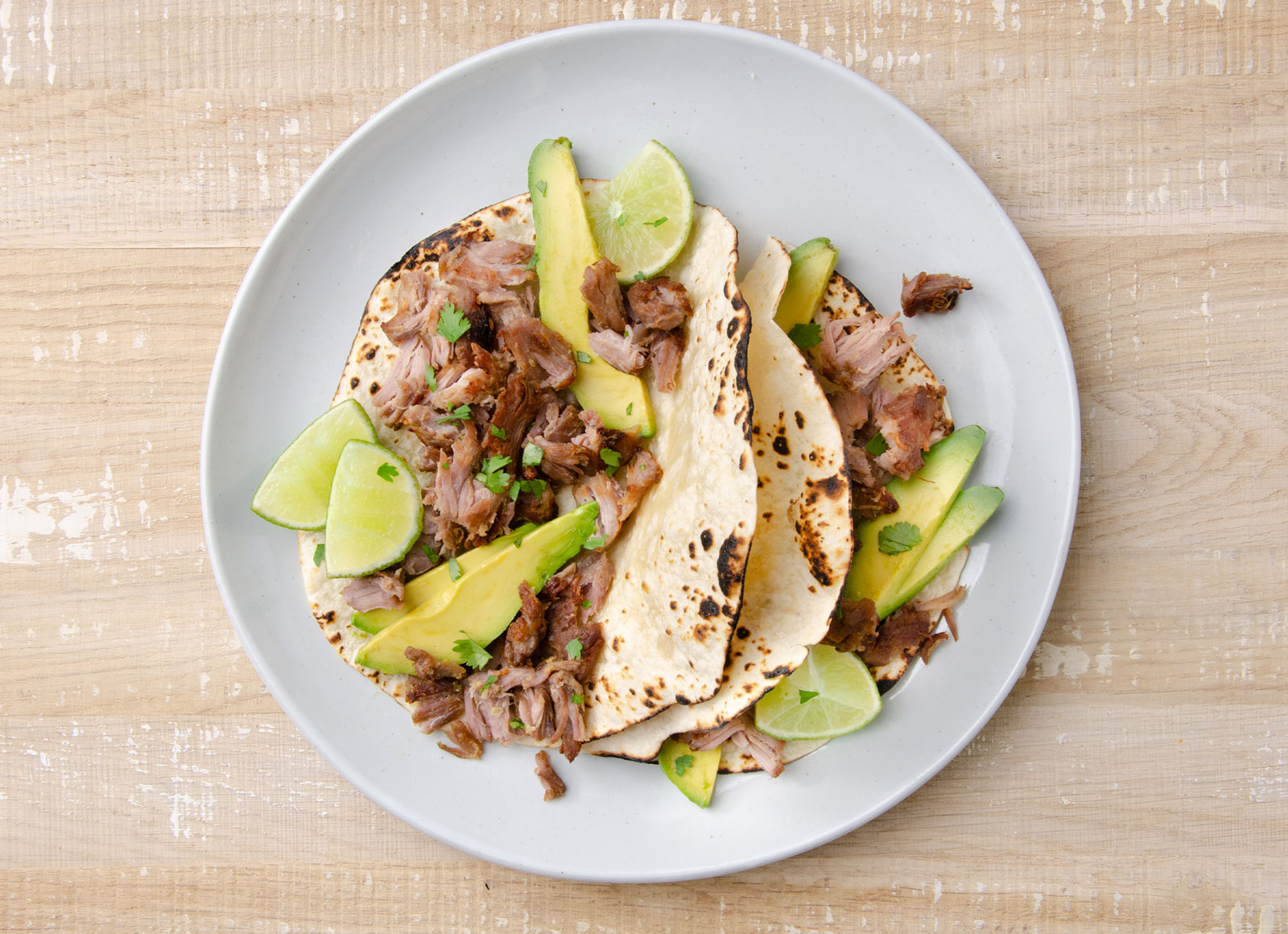 The featured recipe from the Tacos in 20 Minutes