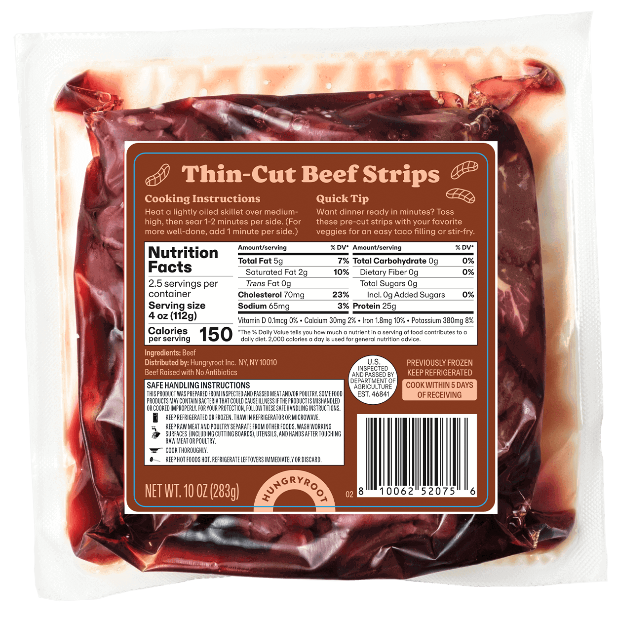 Thin-Cut Beef Strips 2 of 2
