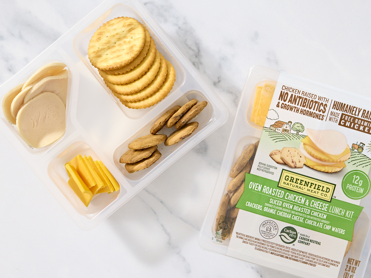 Oven Roasted Chicken and Cheese Lunch Kit 1 of 2