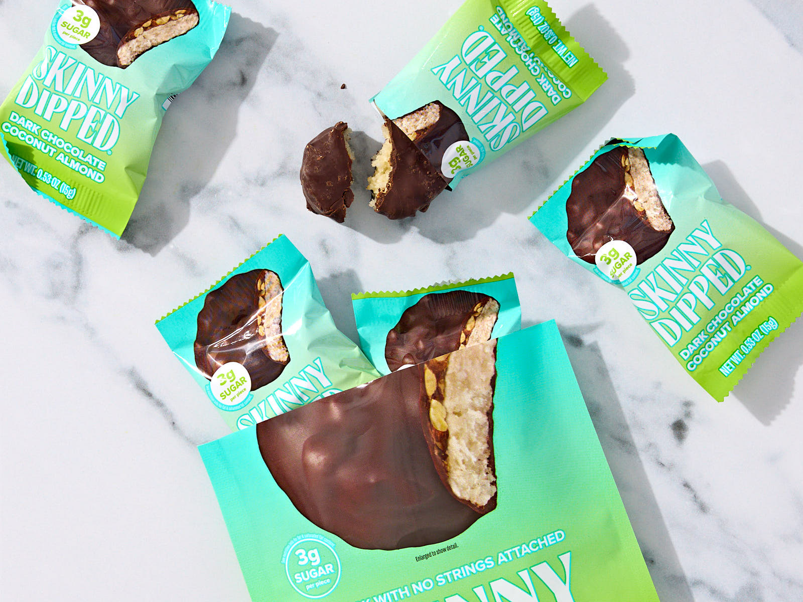 Dark Chocolate Coconut Almond Bites 1 of 2